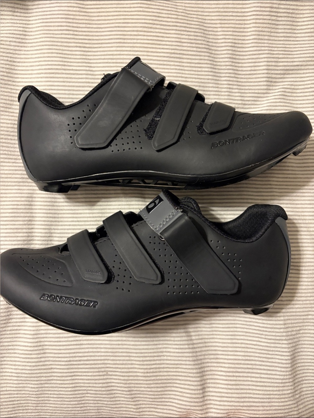 Bontrager Vella Women's Road Cycling Shoes Black Spin Bike Clip In Size 6